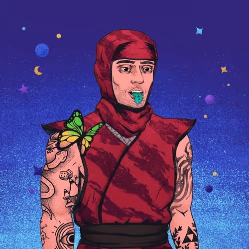 Tie Dye Ninja #4441