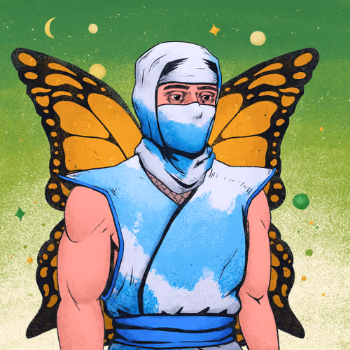 Tie Dye Ninja #6793
