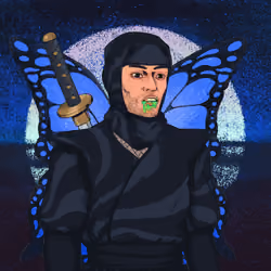 Tie Dye Ninja #5853