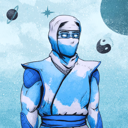 Tie Dye Ninja #3280