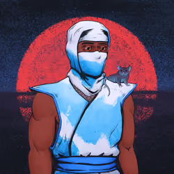 Tie Dye Ninja #7610