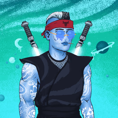 Tie Dye Ninja #6327