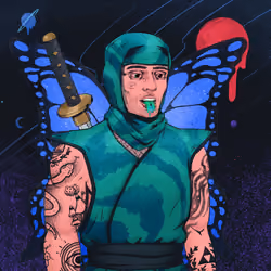 Tie Dye Ninja #4406