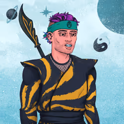 Tie Dye Ninja #4160