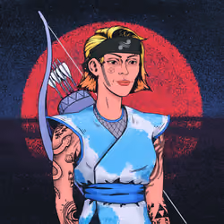 Tie Dye Ninja #3126