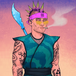 Tie Dye Ninja #3065