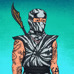 Tie Dye Ninja #4620