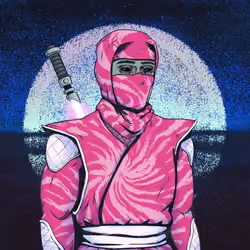 Tie Dye Ninja #5742