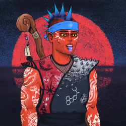 Tie Dye Ninja #5112