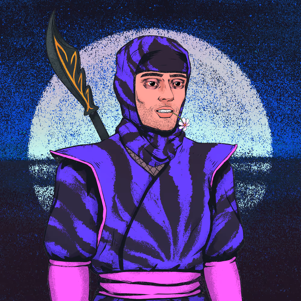 Tie Dye Ninja #7773