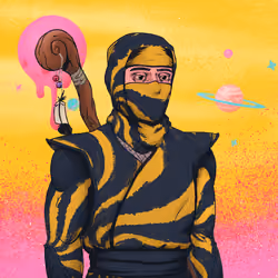 Tie Dye Ninja #6832