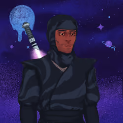 Tie Dye Ninja #7048