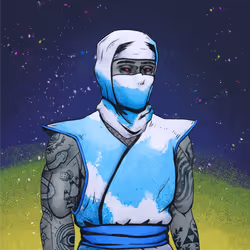 Tie Dye Ninja #5703