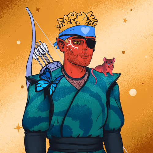 Tie Dye Ninja #3356