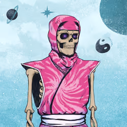 Tie Dye Ninja #6839