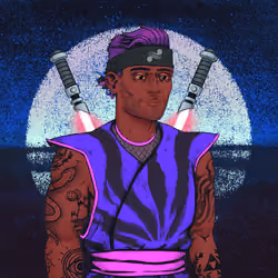 Tie Dye Ninja #4451