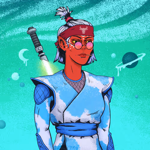Tie Dye Ninja #7775