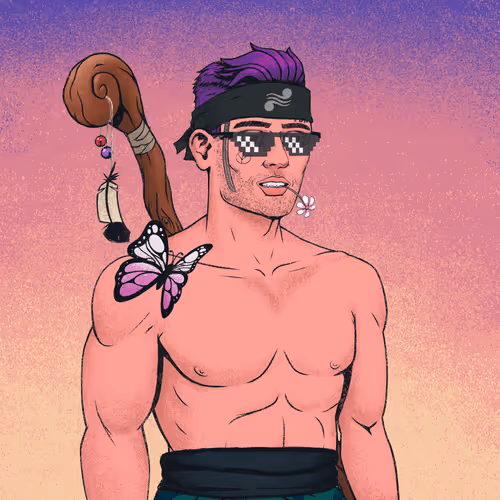 Tie Dye Ninja #7767