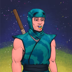 Tie Dye Ninja #5121