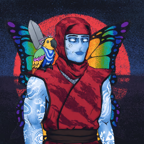 Tie Dye Ninja #3353