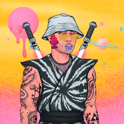 Tie Dye Ninja #3359