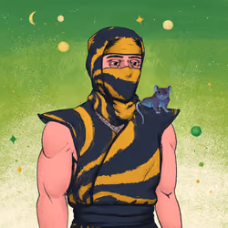 Tie Dye Ninja #4215