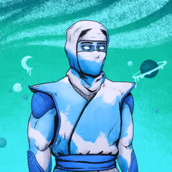 Tie Dye Ninja #874