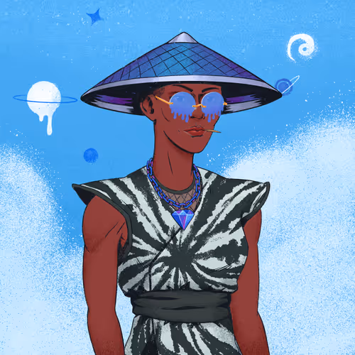 Tie Dye Ninja #7770