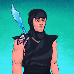 Tie Dye Ninja #134