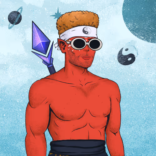 Tie Dye Ninja #7732