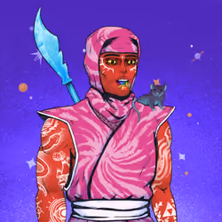 Tie Dye Ninja #907