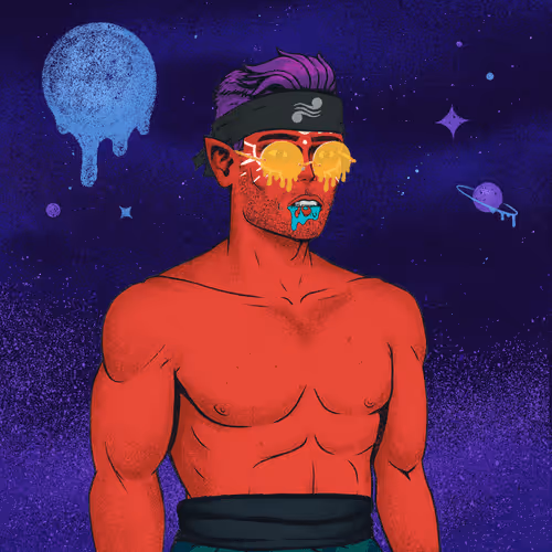 Tie Dye Ninja #1594