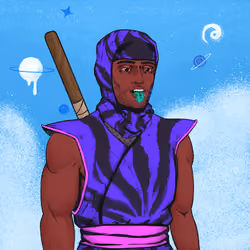 Tie Dye Ninja #5351