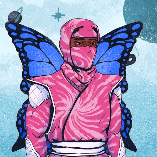 Tie Dye Ninja #2274