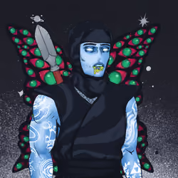 Tie Dye Ninja #2229