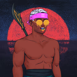 Tie Dye Ninja #6681