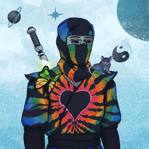 Tie Dye Ninjas
