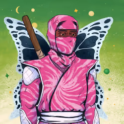 Tie Dye Ninja #7273