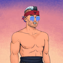 Tie Dye Ninja #2978