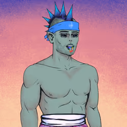 Tie Dye Ninja #2734