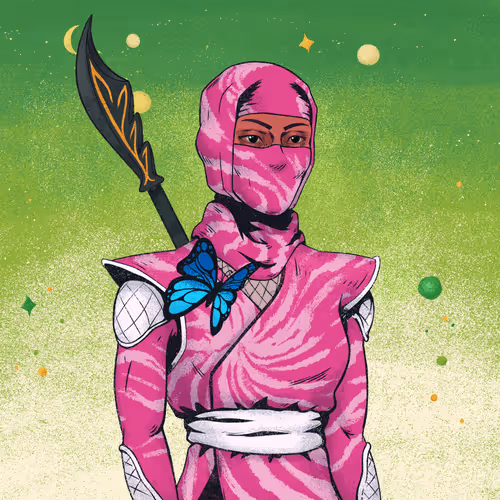 Tie Dye Ninja #3063