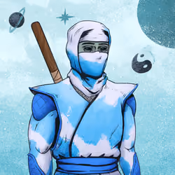 Tie Dye Ninja #893