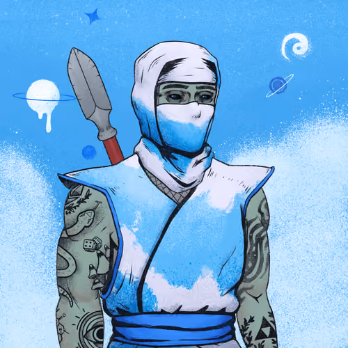 Tie Dye Ninja #1379