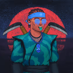 Tie Dye Ninja #6805