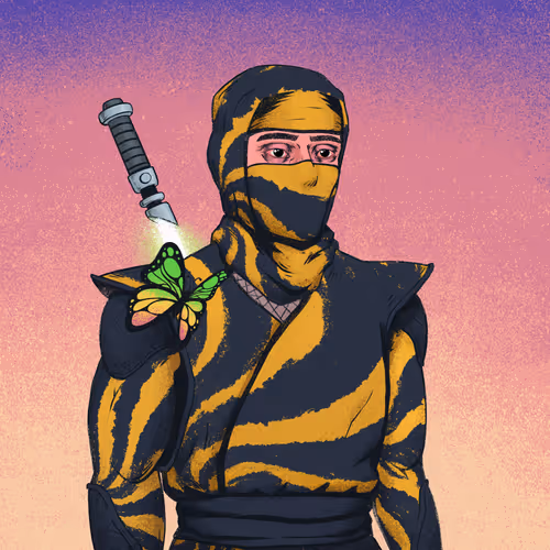 Tie Dye Ninja #4944