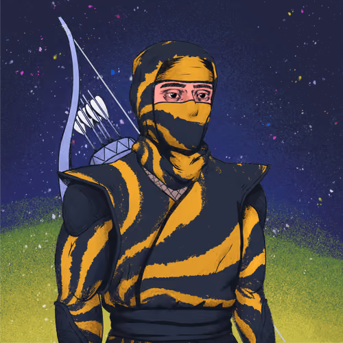 Tie Dye Ninja #1895