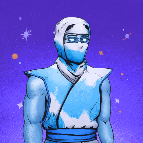 Tie Dye Ninja #3755