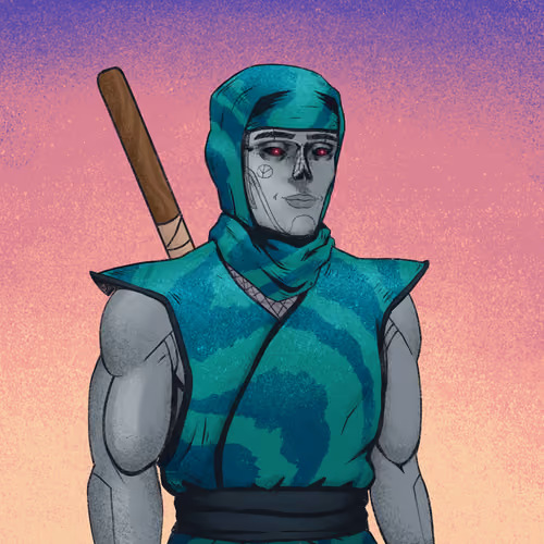 Tie Dye Ninja #7458