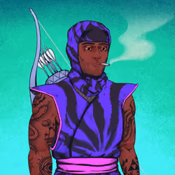 Tie Dye Ninja #5668