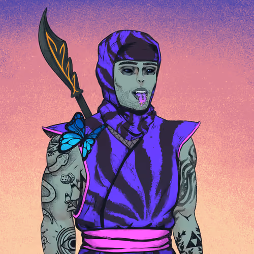 Tie Dye Ninja #6213
